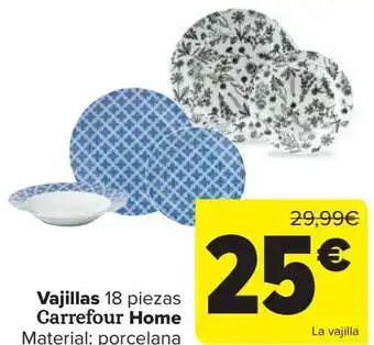 Carrefour Vajilla carrefour home oferta