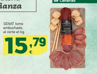 HiperDino Lomo embuchado oferta