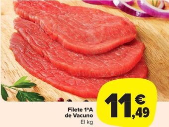 Carrefour Market Filete 1ªa de vacuno oferta