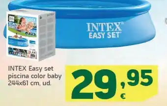 HiperDino Piscina portátil intex oferta