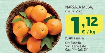HiperDino Naranjas de mesa oferta