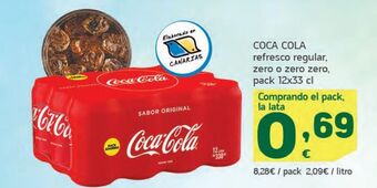 HiperDino Refresco de cola coca-cola oferta