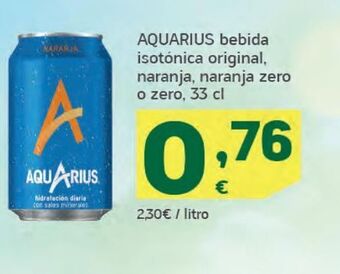 HiperDino Bebida isotónica aquarius oferta