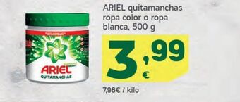 HiperDino Quitamanchas ariel oferta