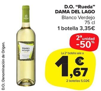 Carrefour Market D.o. rueda dama del lago oferta