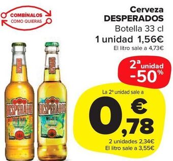Carrefour Market Cerveza desperados oferta