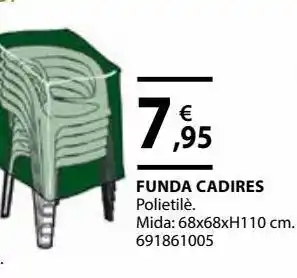 Fes Més Funda para sillas de jardín oferta