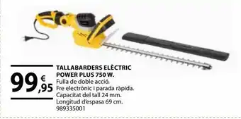 Fes Més Cortasetos eléctrico power plus oferta