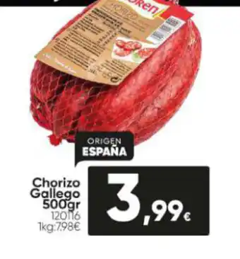 Chorizo Gallego 500gr