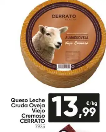 Family Cash Queso Leche Cruda Oveja Viejo Cremoso Cerrato oferta