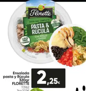 Family Cash Ensalada Pasta y Rúcula 320gr Florette oferta