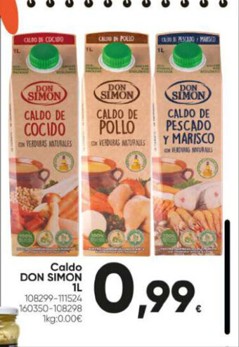 Family Cash Caldo Don Simon 1L oferta