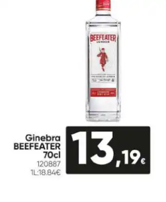 Family Cash Ginebra Beefeater 70cl oferta