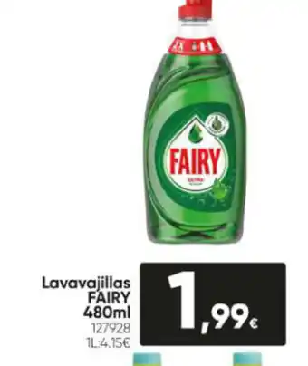 Family Cash Lavavajillas Fairy 480ml oferta