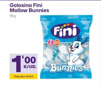 AhorraMas Golosina Fini Mallow Bunnies oferta