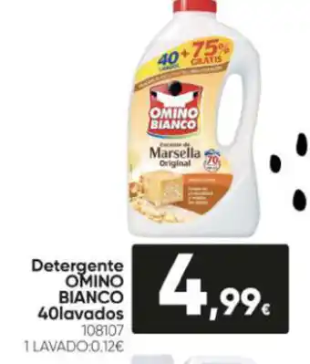 Detergente Omino Bianco 40Lavados