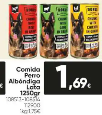 Family Cash Comida Perro Albóndiga Lata 1250gr oferta