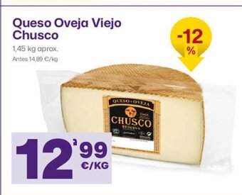 AhorraMas Queso Oveja Viejo Chusco oferta