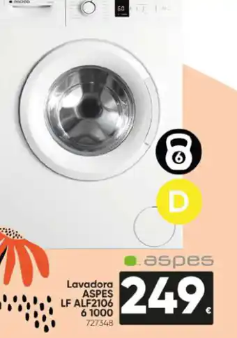 Family Cash Lavadora Aspes LF ALF2106 6 1000 oferta