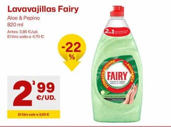AhorraMas Lavavajillas Fairy oferta