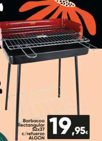 Family Cash Barbacoa Rectangular 52x37 c/Refuerzo Algon oferta