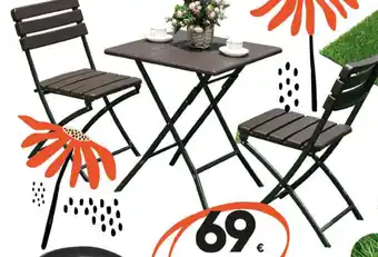Family Cash Set 2 Sillas + Mesa oferta