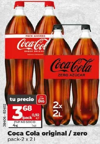 Maxi Dia Coca cola original / zero oferta