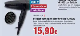 FROIZ Secador Remington D1500 Plegable 2000W oferta