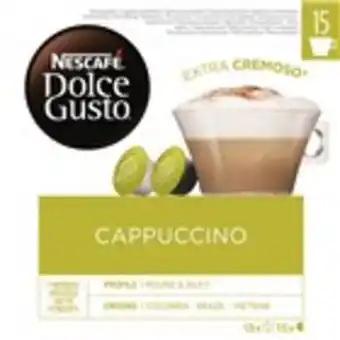 Plusfresc Cafè capuccino nescafé dolce gusto, 16 càpsules 200 grams oferta