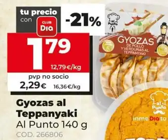Dia Gyozas al Teppanyaki Al Punto 140g oferta