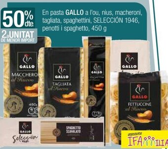 Condis En Pasta Gallo oferta