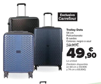 Carrefour Trolley Dots oferta