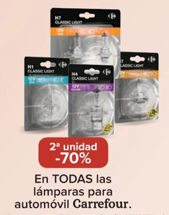 Carrefour En Todas Las Lámparas Para Automóvil oferta