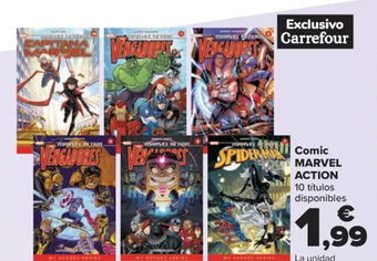 Carrefour Comic Marvel Action oferta
