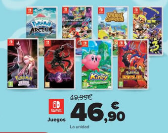 Carrefour Juegos oferta