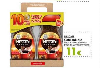 Hiper Usera Nescafé café soluble oferta