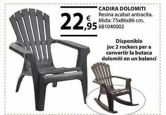 Fes Més Cadira dolomiti oferta