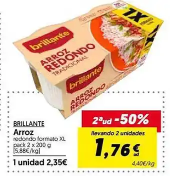 Hiper Usera 2a ud -50% brillante arroz oferta