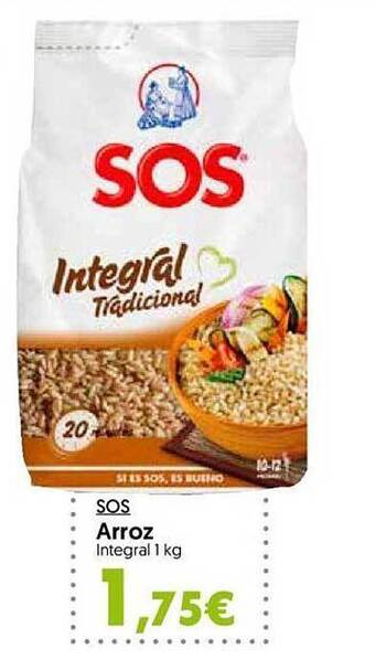 Hiper Usera Sos arroz integral oferta