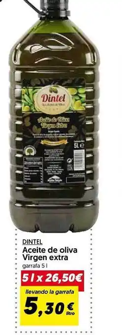 Hiper Usera Dintel aceite de oliva virgen extra oferta