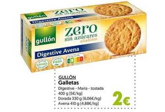 Hiper Usera Gullón galletas oferta