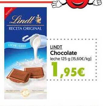 Hiper Usera Lindt chocolate oferta