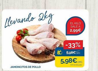 Cash Ecofamilia Jamoncitos de pollo oferta