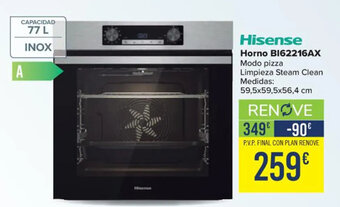 Carrefour Horno BI62216AX oferta