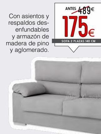 Atrapamuebles Sofás oferta