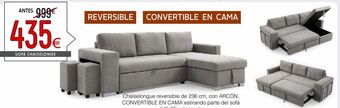 Atrapamuebles Chaise longue con cama oferta