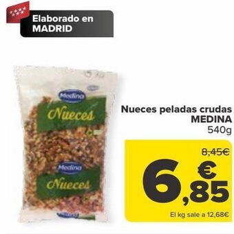 Carrefour Nueces peladas crudas medina oferta