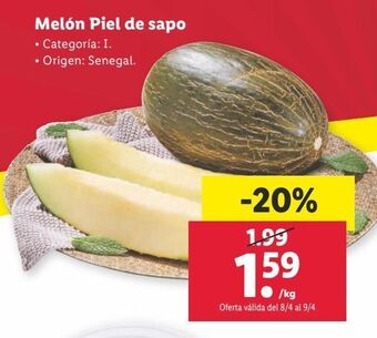 Lidl Melón oferta