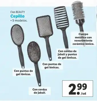 Lidl Cepillo de pelo cien oferta