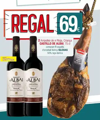 Condis Paleta ibérica iglesias oferta